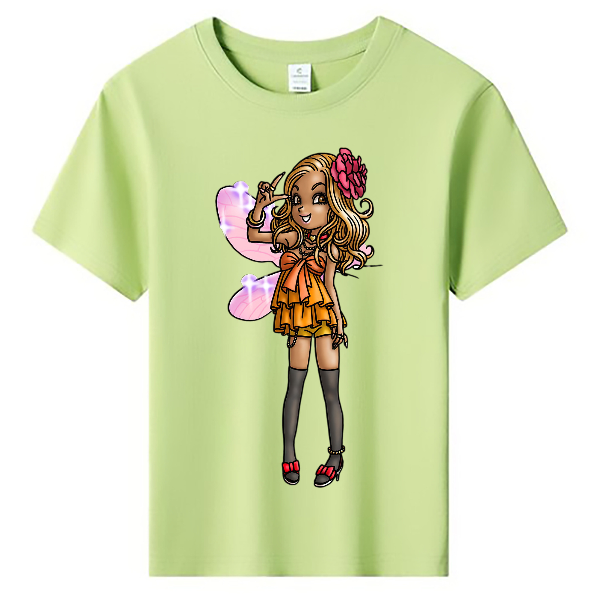 （画像用） ドラゴンクエスト Doragon Kuesuto Dragon Quest 綿100％キッズTシャツ（フロントプリント）